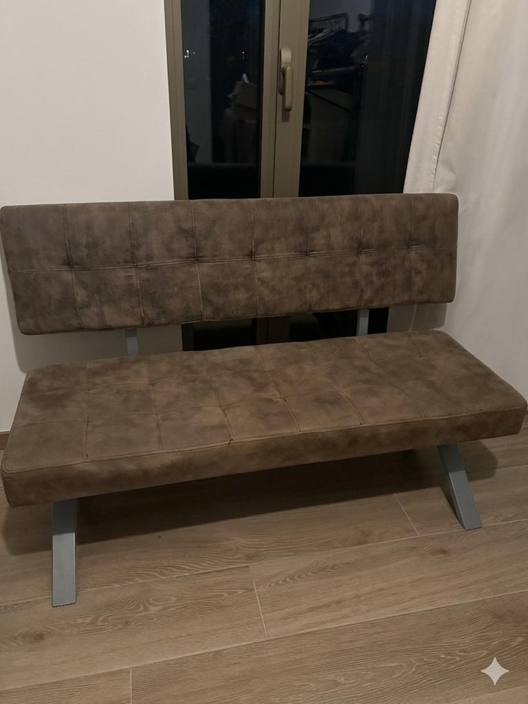 Design Eetkamerbank 3-zitter, Huis en Inrichting, Stoelen, Zo goed als nieuw, Ophalen