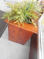 JARDINIERE EN BOIS TRAITE, Jardin & Terrasse, Bacs à fleurs & Jardinières, Comme neuf, 30 à 60 cm, Enlèvement, Rectangulaire