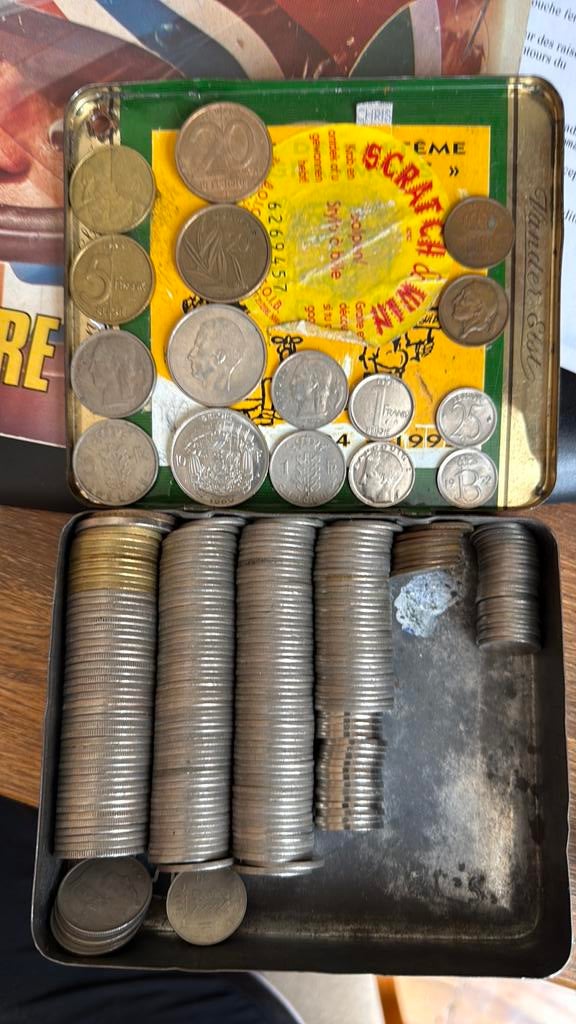 Francs belges, Enlèvement, Monnaie