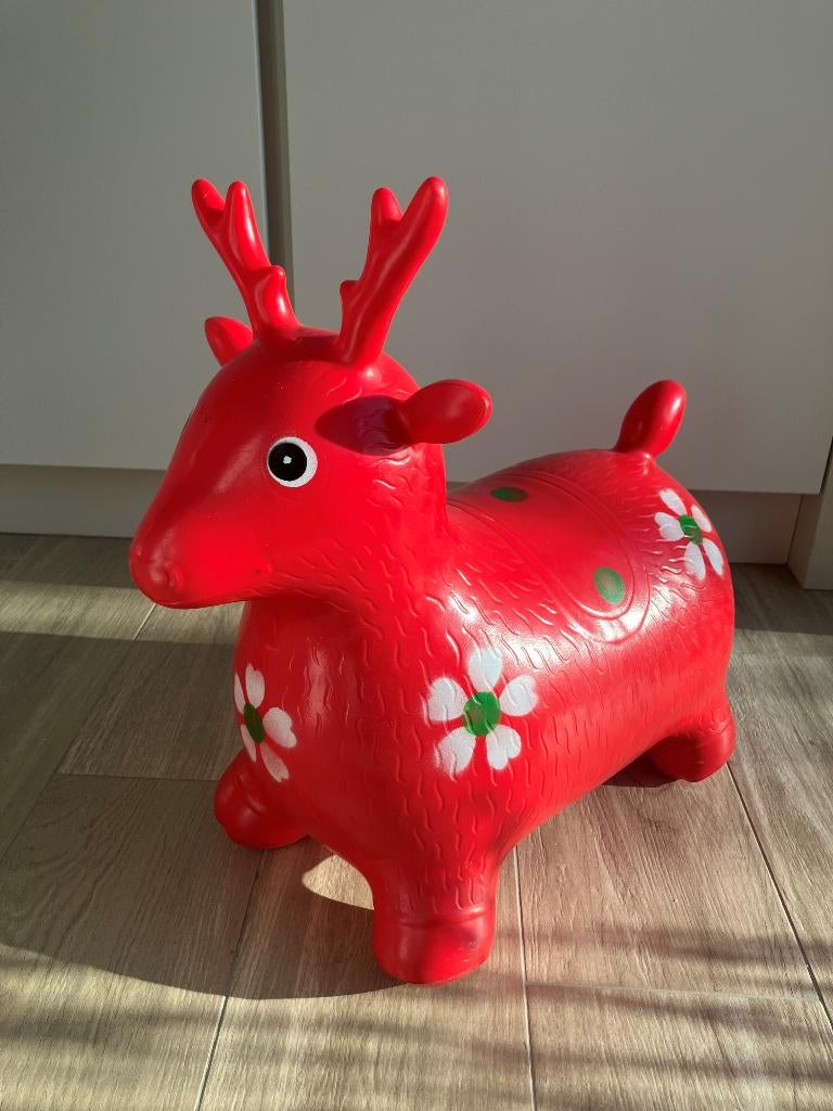 Sauter un cheval, un renne, une balle sauteuse, un videur, Enfants & Bébés, Enlèvement ou Envoi, Utilisé