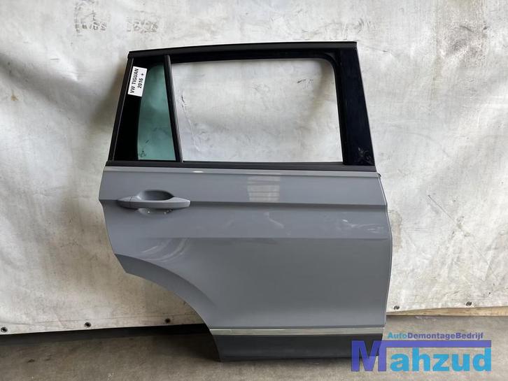 VW TIGUAN Nardo grey grijs rechts achter deur portier 2016+, Auto-onderdelen, Carrosserie, Deur, Volkswagen, Achter, Rechts, Gebruikt
