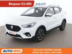 MG ZS 1.0 T-GDI Luxury (bj 2023, automaat), Auto's, MG, Gebruikt, ZS, Leder, 5 zetels