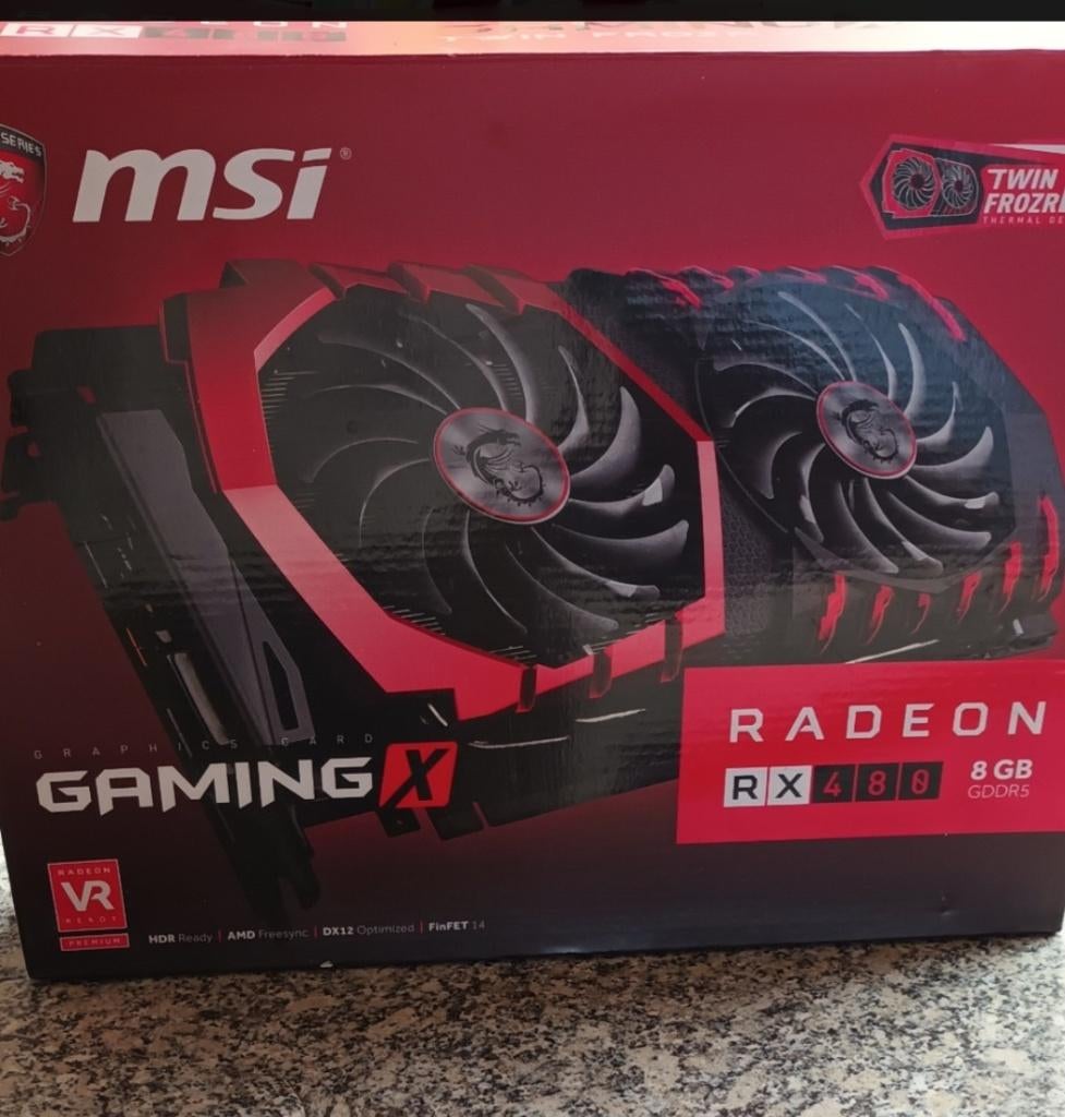 Videokaart RX 480 8gb / r9 280 3gb, Ophalen of Verzenden, Zo goed als nieuw, AMD