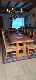 Volledige eetkamer in lichte eik, Huis en Inrichting, Ophalen