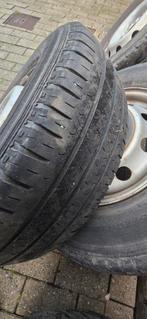 Stalen velgen 215 70 r15 4 stuks zomerbanden, Auto-onderdelen, Banden en Velgen, Ophalen