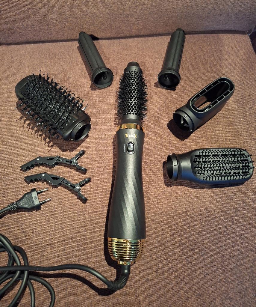 TravX Airwrap 5 in 1, Handtassen en Accessoires, Uiterlijk | Haarverzorging, Nieuw, Haardroger, Ophalen