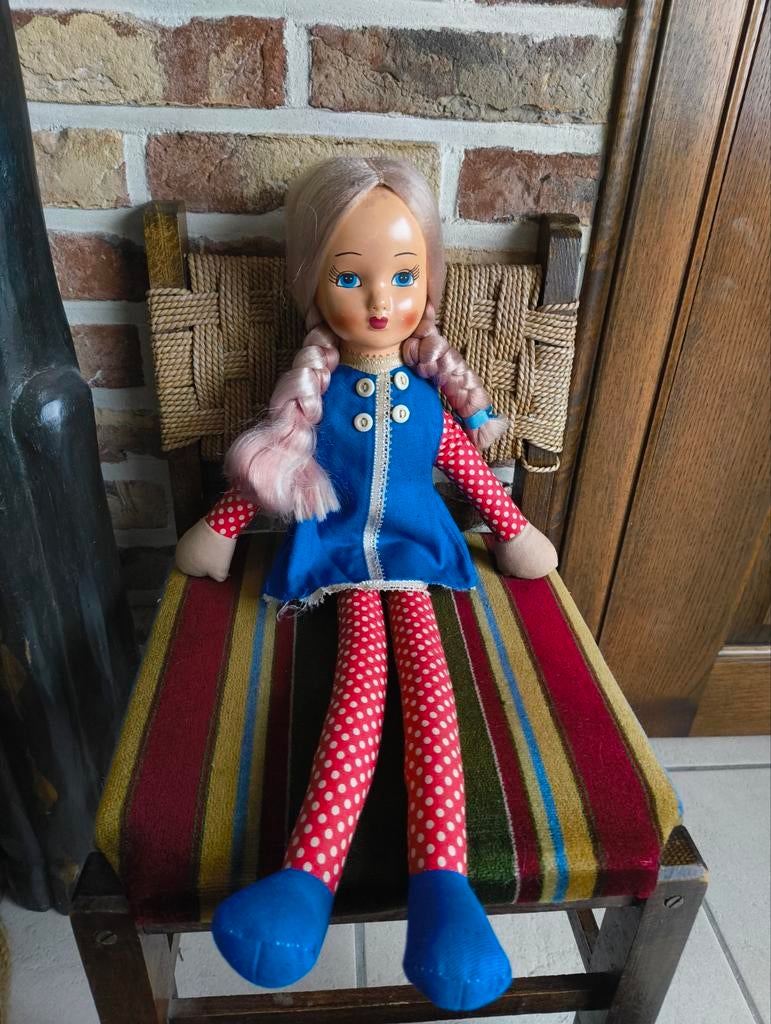 Vintage Boudoir Pop, Verzamelen, Poppen, Ophalen of Verzenden, Pop