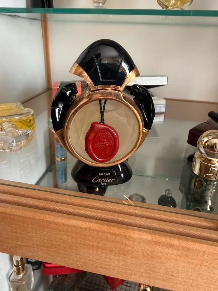 PARFUM CARTIER PANTHÈRE – FLACON VINTAGE DESIGN, Verzamelen, Parfumverzamelingen, Zo goed als nieuw, Ophalen