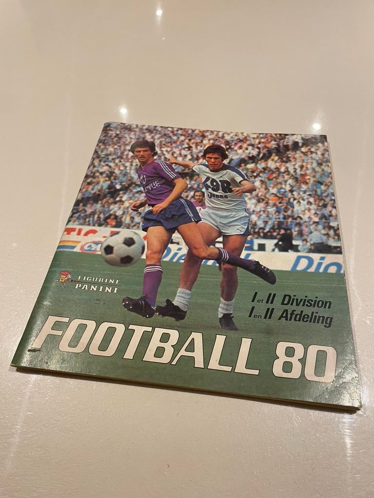 Panini - Leeg Album Football België 1980, Enlèvement ou Envoi, Comme neuf