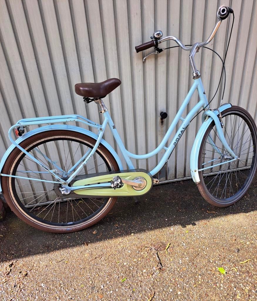 🟦’POPAL’ Damesfiets 28Inch+7SPEED+Framemaat 45Cm-/Blauw🟦, Ophalen, Versnellingen