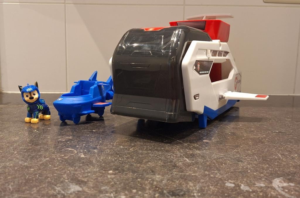 Paw Patrol Aqua Pups Walvis Patroller, Ophalen, Zo goed als nieuw