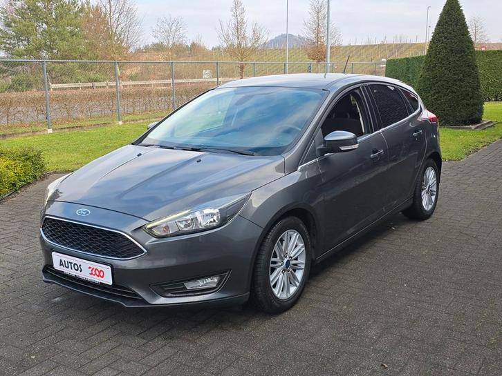 Ford focus benzine 124.000km/airco/2017/garantie en keuring, Autos, Ford, Entreprise, Focus, Bluetooth, Ordinateur de bord, Capteur de stationnement