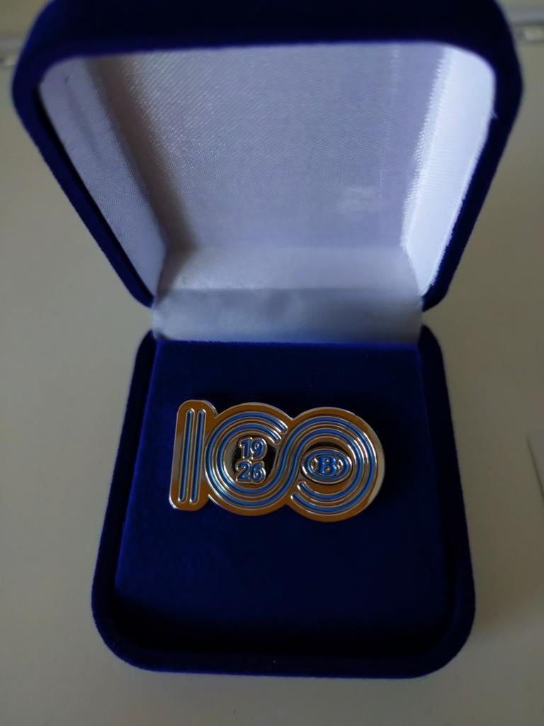 100 jaar NMBS SNCB collectors pin, Ophalen of Verzenden