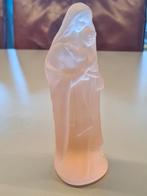 Mariabeeld met kindje van mat glas, Ophalen of Verzenden