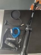 Presonus m7 microfoon + statief Samson + popfilter, Ophalen of Verzenden, Zo goed als nieuw, Studiomicrofoon