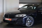 BMW 5 Serie 530 530e xDrive M-PACK *BTW* Camera TrekH Garant, Auto's, Automaat, Gebruikt, 4 cilinders, Blauw