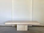 Vintage travertine coffeetable 1980s, Antiek en Kunst, Ophalen