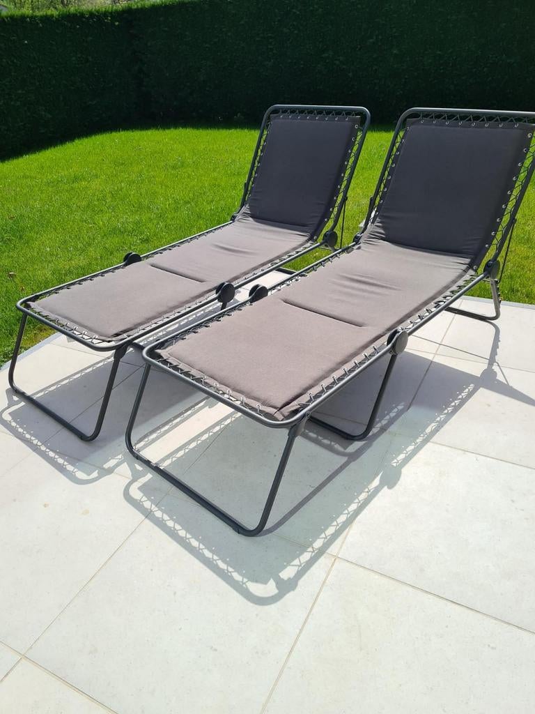 Lafuma siesta ligzetels, Tuin en Terras, Ophalen, Zo goed als nieuw