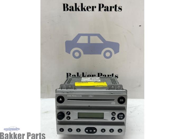 Radio CD Speler van een Ford Fiesta, Auto-onderdelen, Elektronica en Kabels, Ford, Gebruikt, 3 maanden garantie