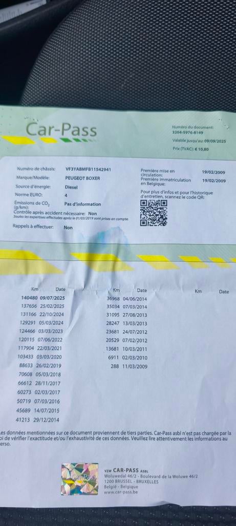 Peugeot Boxer 2.2 HDI, Autos, Particulier, Achat, Boxer