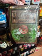 Ancien bidon d' huile olieblikk oil can, Collections, Enlèvement ou Envoi, Utilisé, Emballage