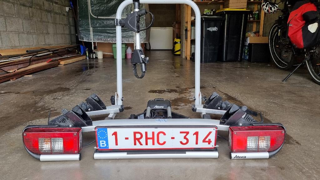 Fietsdrager voor 2 electrische fietsen, Auto diversen, Fietsendragers, Ophalen, Gebruikt, Elektrische fiets, 2 fietsen