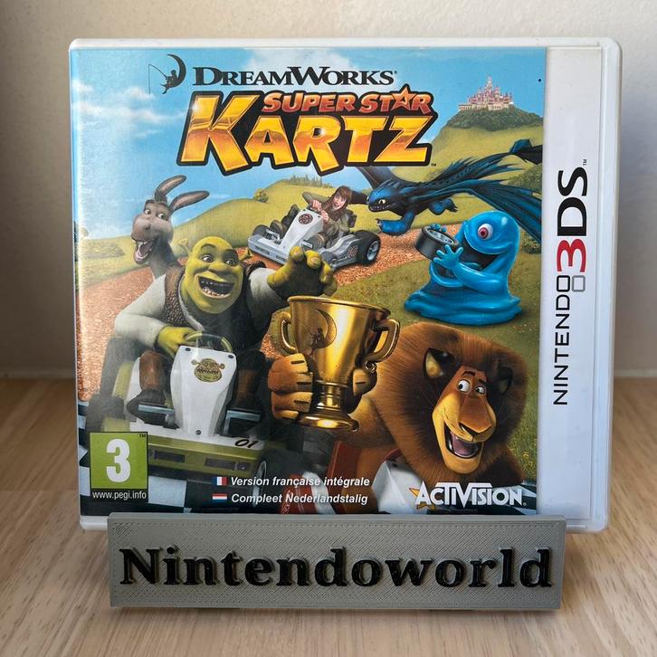 Superstar Kartz (3DS), Games en Spelcomputers, Games | Nintendo 2DS en 3DS, Zo goed als nieuw, Ophalen of Verzenden
