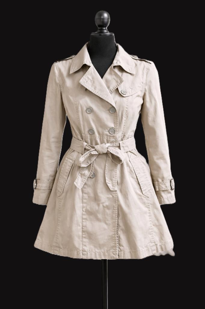 VILA pilot trenchcoat maat M, Kleding | Dames, Jassen | Zomer, Gedragen, Maat 38/40 (M), Beige, Ophalen of Verzenden
