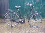 28 inch zwarte omafiets old dutch gewone + terugtraprem, 53 à 56 cm, Enlèvement, Utilisé, Frein à main