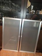 Lot de 2 portes IKEA EFFECTIV, Moins de 100 cm, Comme neuf, Enlèvement, Autres matériaux