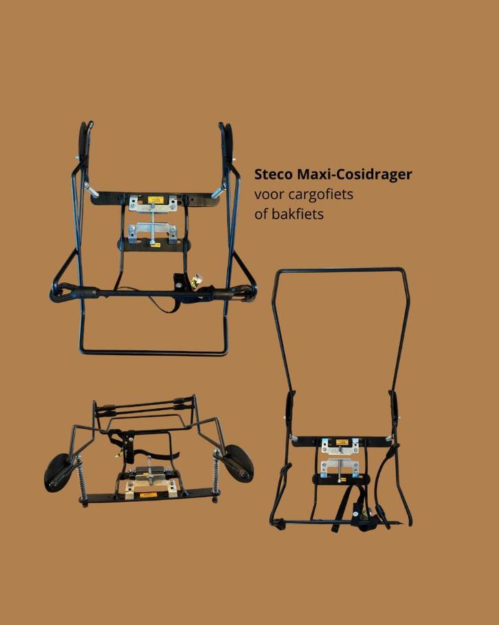 Steco Baby-Mee Maxi-Cosidrager voor fiets, Vélos & Vélomoteurs, Accessoires vélo | Porte-bagages, Comme neuf, Enlèvement
