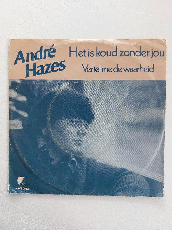 Andre Hazes - Het Is Koud Zonder Jou (1980), Cd's en Dvd's, Vinyl Singles, Single, Nederlandstalig, Ophalen of Verzenden