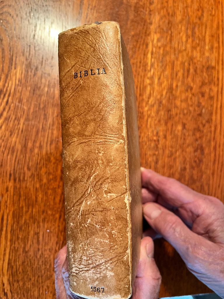 Antieke Bijbel anno 1567 (MDLXVII), Antiek en Kunst, Ophalen