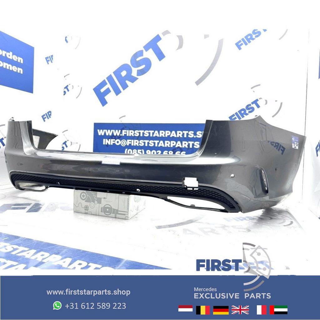 S205 AMG ACHTERBUMPER W205 ESTATE WIT ZWART GRIJS Mercedes C, Gebruikt, -, Ophalen of Verzenden, Achter