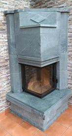 24093 Zware speksteenkachel Hark 8kw, Enlèvement, Utilisé, Bois, Autoportant