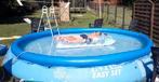 Piscine autoportante Intex easy set 457*84, Jardin & Terrasse, Piscines, 300 cm ou plus, Rond, Enlèvement, Utilisé