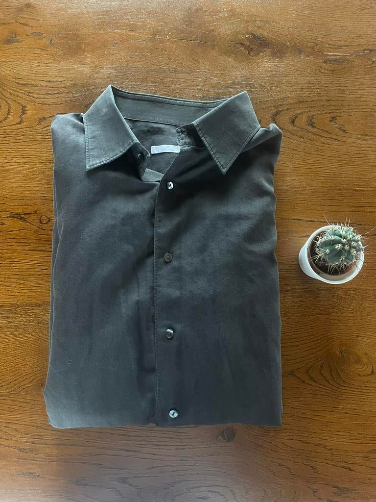 Robert Friedman Hemd – Maat XL – Prima Staat, Kleding | Heren, Overhemden, Zo goed als nieuw, Halswijdte 43/44 (XL), Zwart, Ophalen of Verzenden