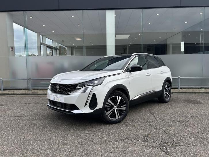 Peugeot 3008 GT, Autos, Peugeot, Peinture métallisée, Essence, Euro 6, SUV ou Tout-terrain, 5 portes, Automatique, Blanc, Noir