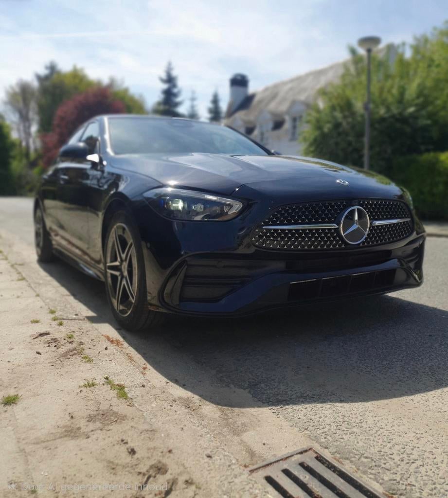 Mercedes C300e AMG Pack 04/2023 – Mercedes garantie tot 2028, Automaat, Achteruitrijcamera, Particulier, Te koop