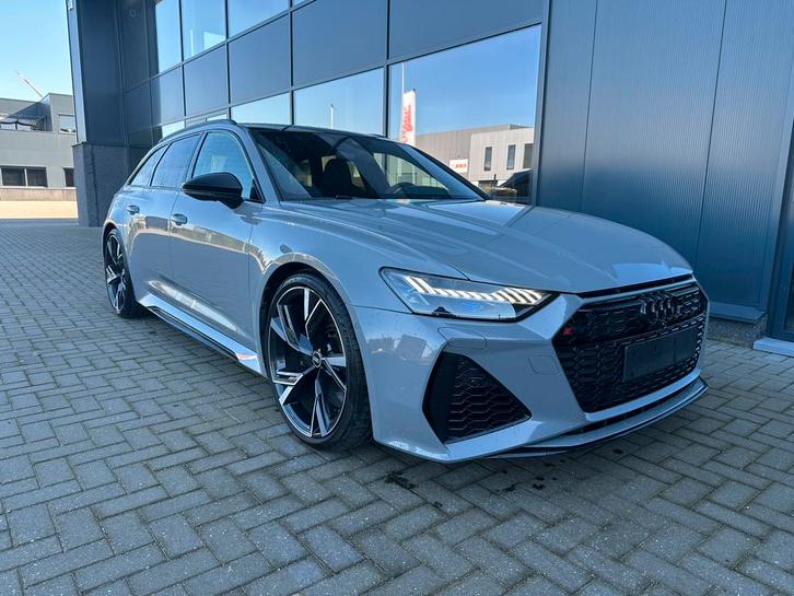 Audi RS6 C8 - 4.0 V8 600pk - Nardo Grey - 1 eigenaar, Autos, Audi, Particulier, RS6, Sièges sport, Essence, Euro 6, Break, 5 portes