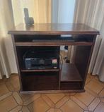 Computermeubel/printermeubel Eik, 70 à 120 cm, Klassiek, 70 à 120 cm, Enlèvement