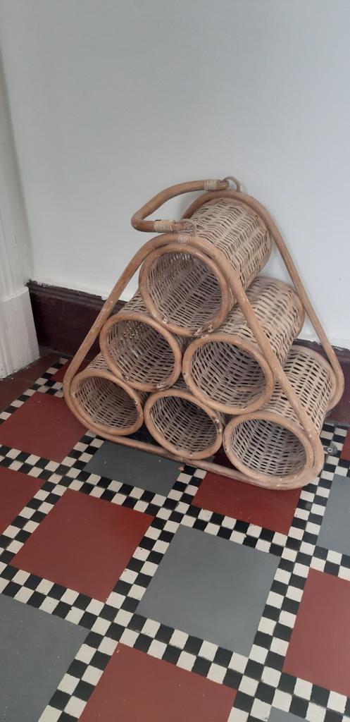 Porte bouteilles en bambou, Maison & Meubles