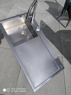 Inox spoelbak, Ophalen, Gebruikt