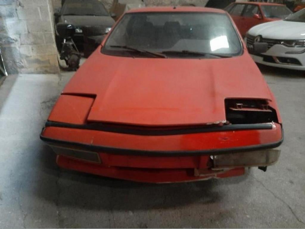 Talbo Matra Murena 1.600 cm³ année 1982 oldtimer, Autos, Rouge, Autres marques, 3 places, 2 portes
