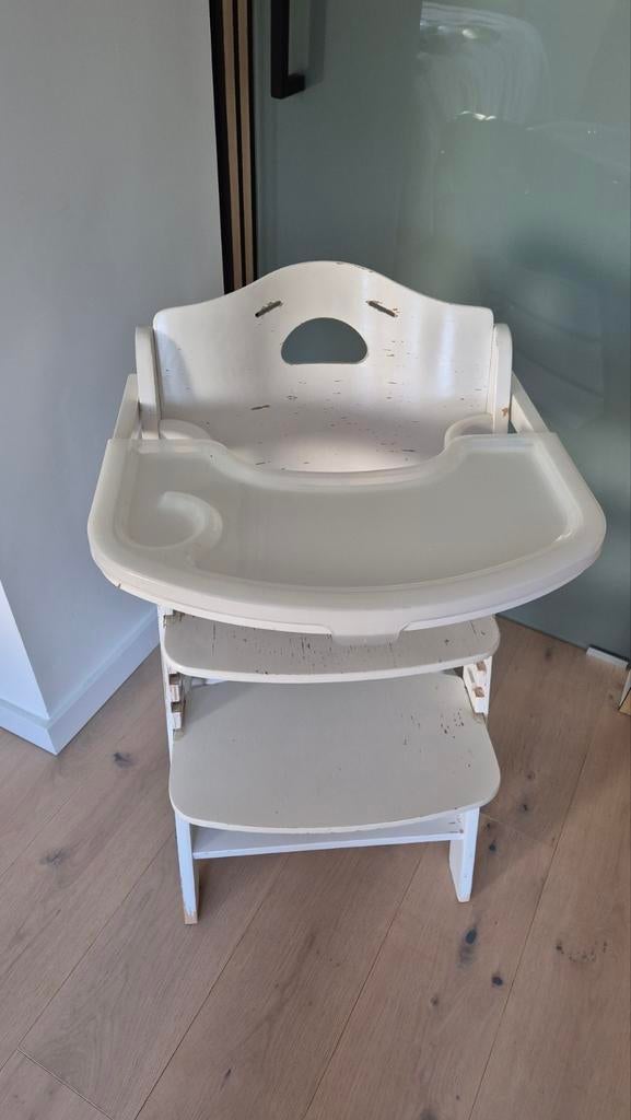 Meegroeistoel Lambda 2, Kinderen en Baby's, Kinderstoelen, Gebruikt, Meegroeistoel, Aanschuifbaar, Afneembaar eetblad, Gordel(s)