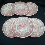 6 assiettes creuses anglaises : Thème : Ports d'Angleterre, Enlèvement ou Envoi