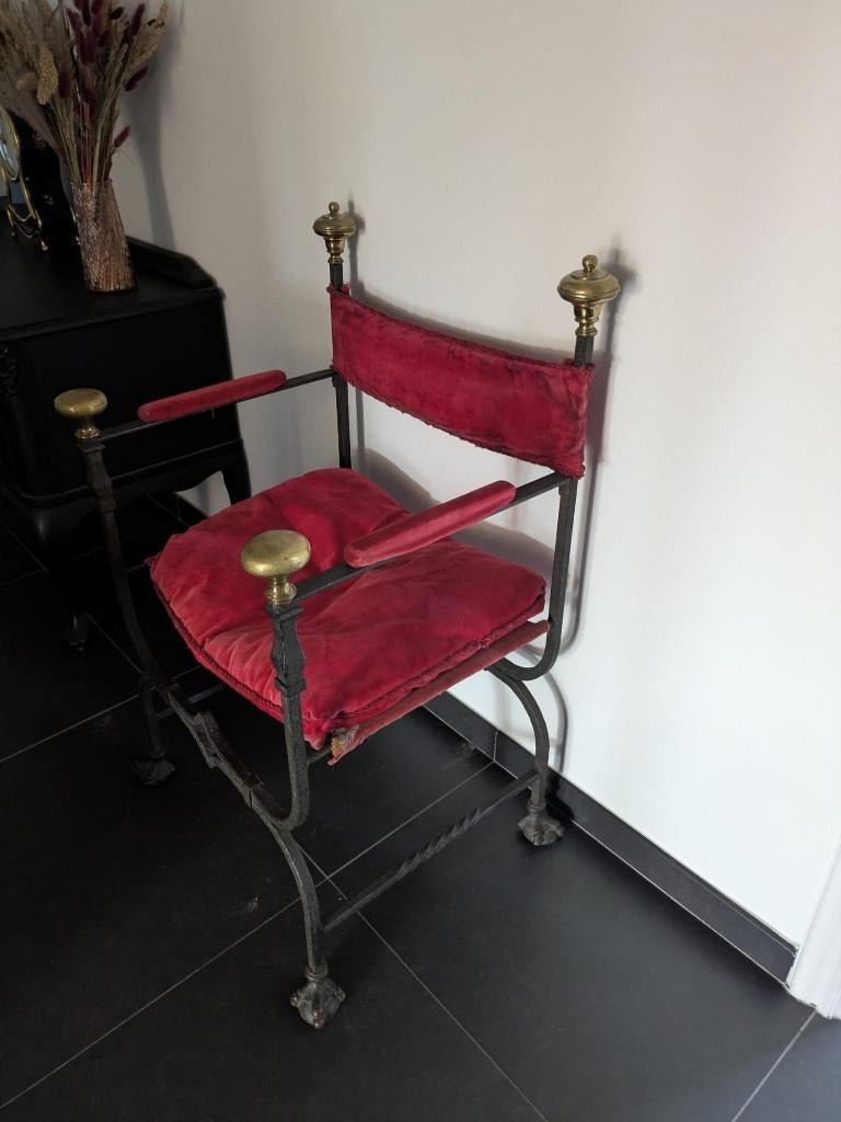 Kasteelstoel, Antiek en Kunst, Antiek | Meubels | Stoelen en Sofa's, Ophalen