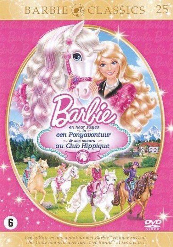 Dvd - Barbie en haar zusjes in een ponyavontuur, Cd's en Dvd's, Dvd's | Tekenfilms en Animatie, Ophalen of Verzenden