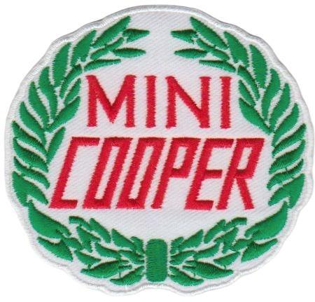 Mini Cooper stoffen opstrijk patch embleem #3, Verzamelen, Automerken, Motoren en Formule 1, Nieuw, Verzenden