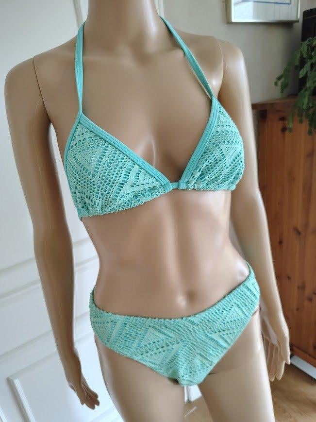 Nieuwe bikini van beach time ️️, Kleding | Dames, Badmode en Zwemkleding, Nieuw, Bikini, Groen, Verzenden